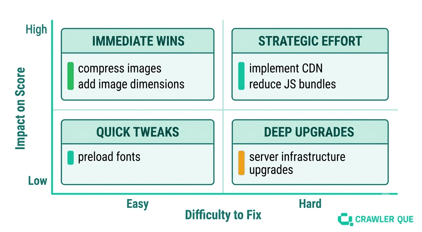 Impact On Score After Optimizations